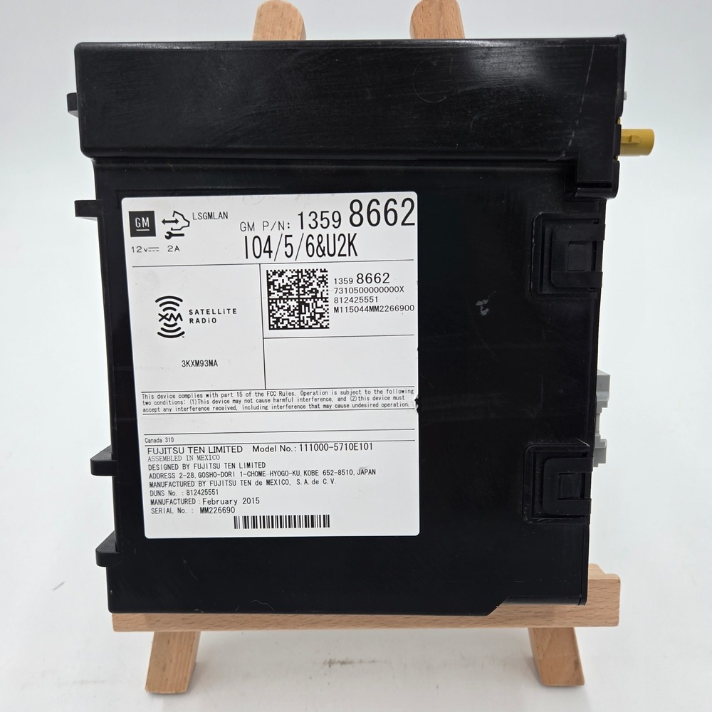 15-18 Chevy Silverado GMC Sierra Radio Receiver Control Module OEM 13598662